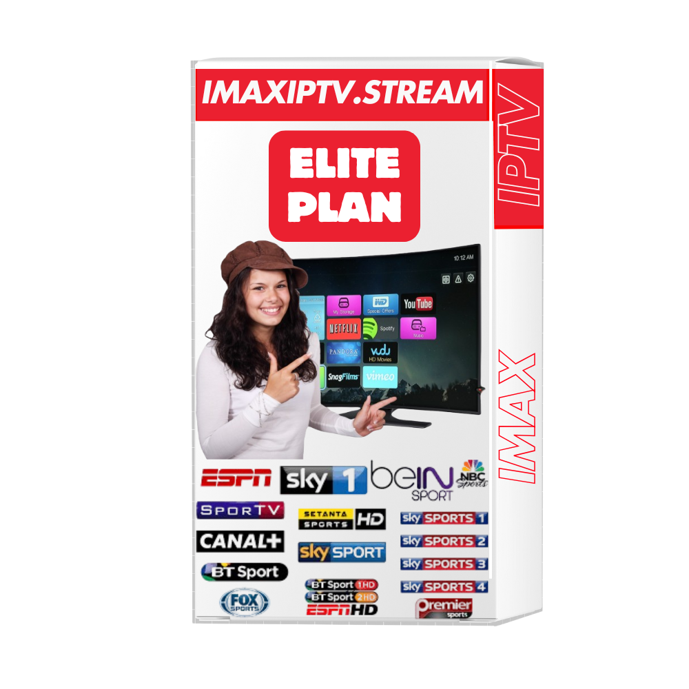 Imax IPTV Elite Plan - 12 Months Subscription